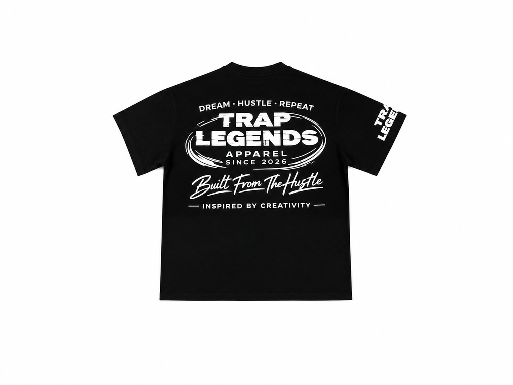 Trap Legends Black Designer Shirt