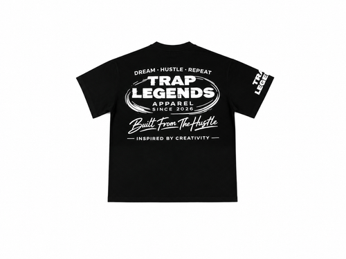 Trap Legends Black Designer Shirt